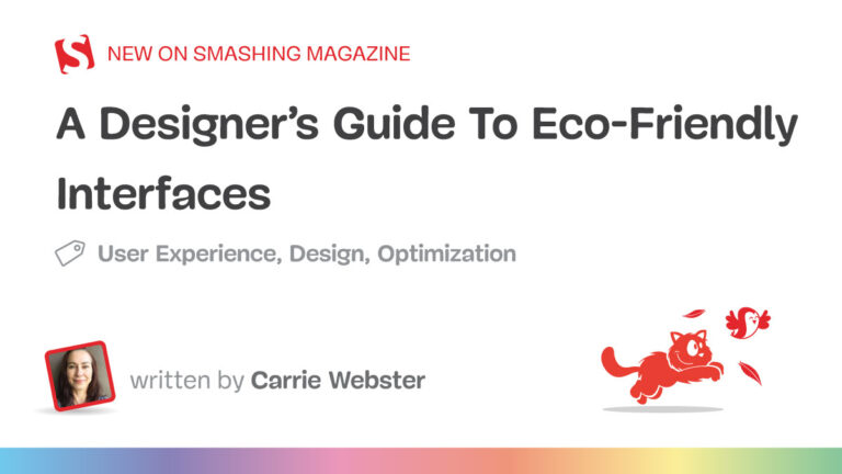 Guia do designer para interfaces ecológicas