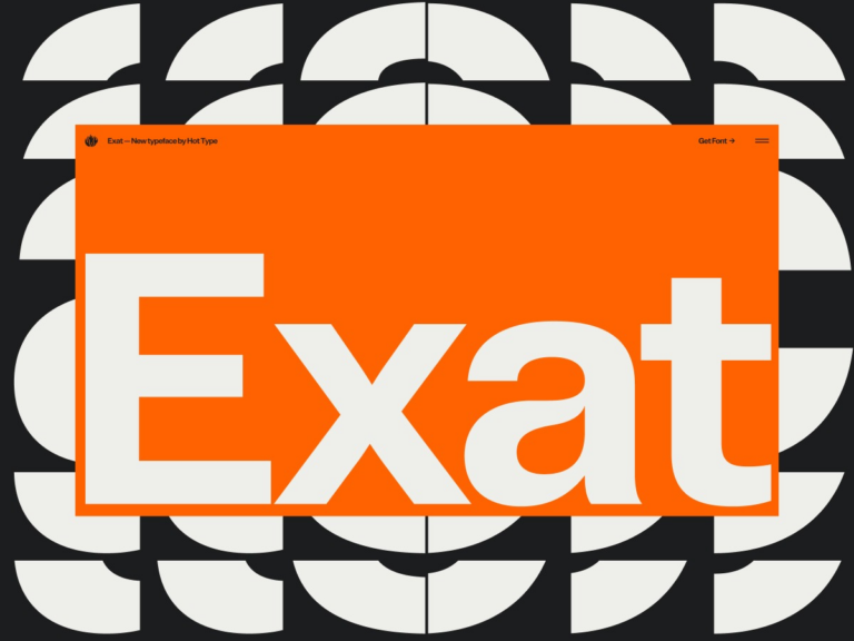 The Exat Microsite: Levando uma vitrine de tipografia a novos extremos criativos | Codrops